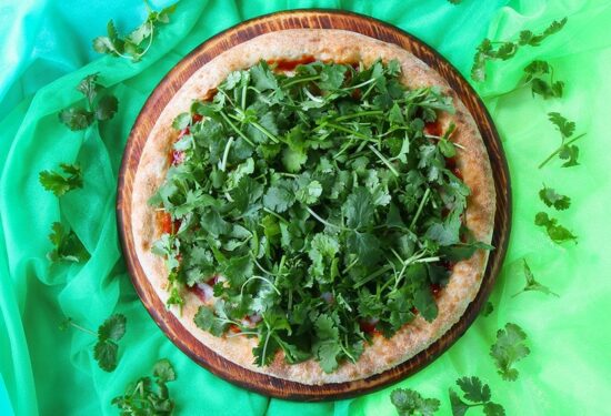 Zelena Pizza s peršinom