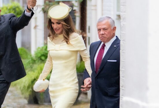 Their Majesties King Abdullah II and Queen Rania at Their Majesties King Charles III and Queen Camila’s coronation