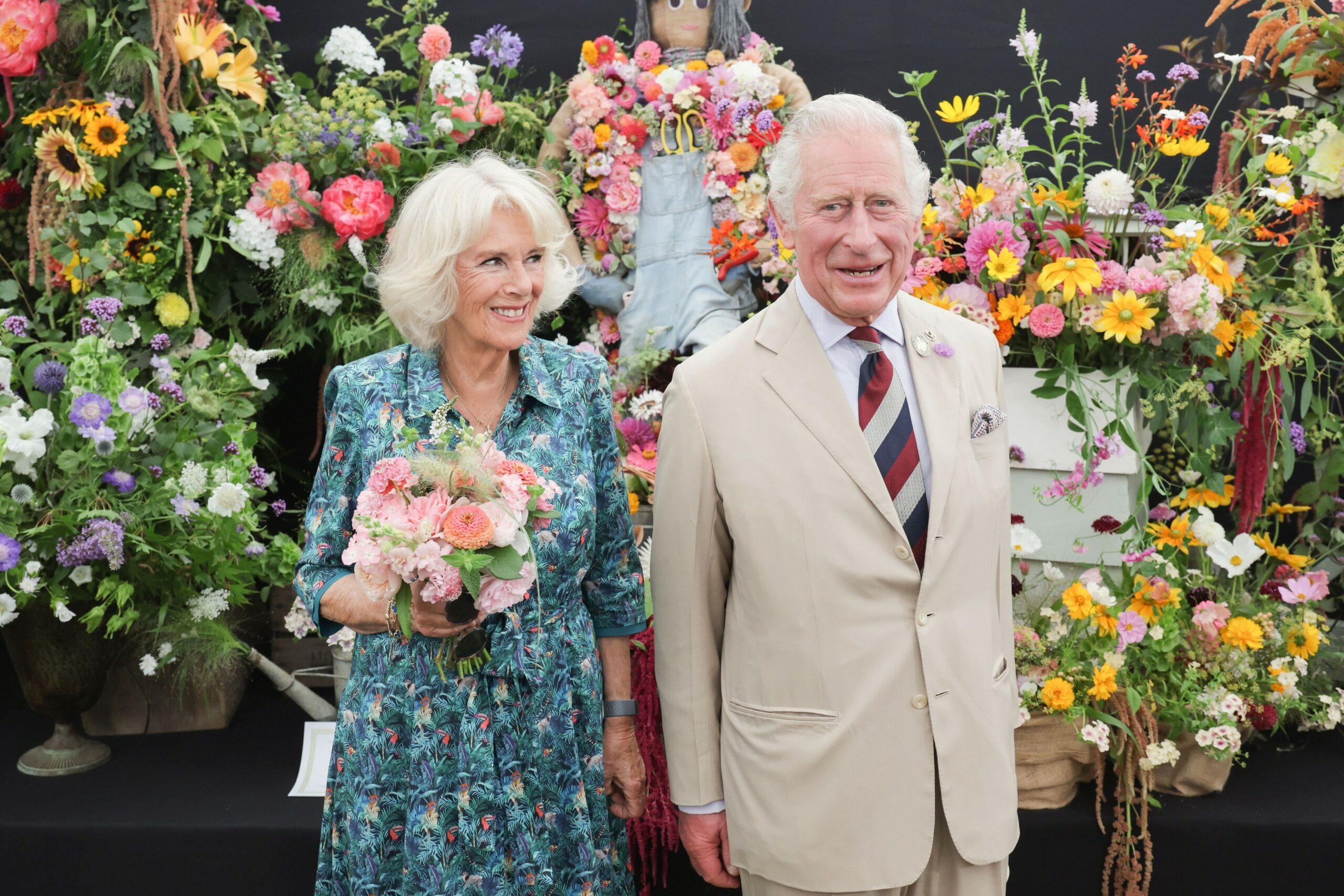 Charles i Camilla i cvijeće