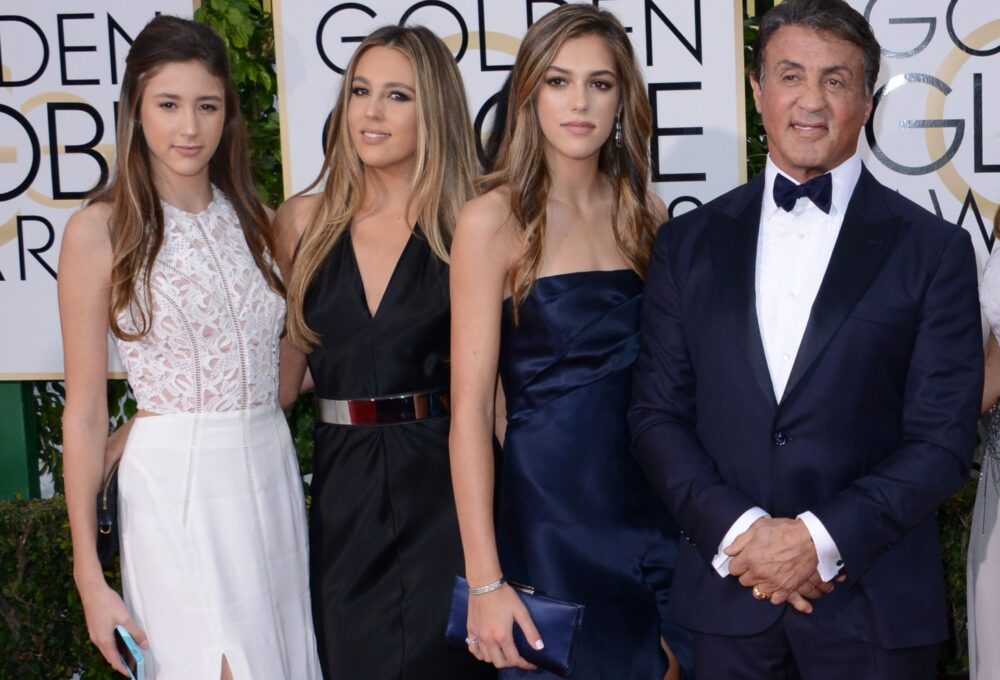 Sylvester Stallone s kćerima