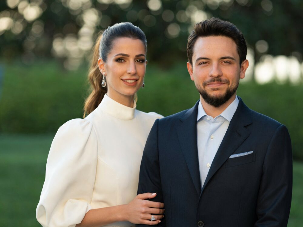 Rajwa Alseif i princ Hussein od Jordana