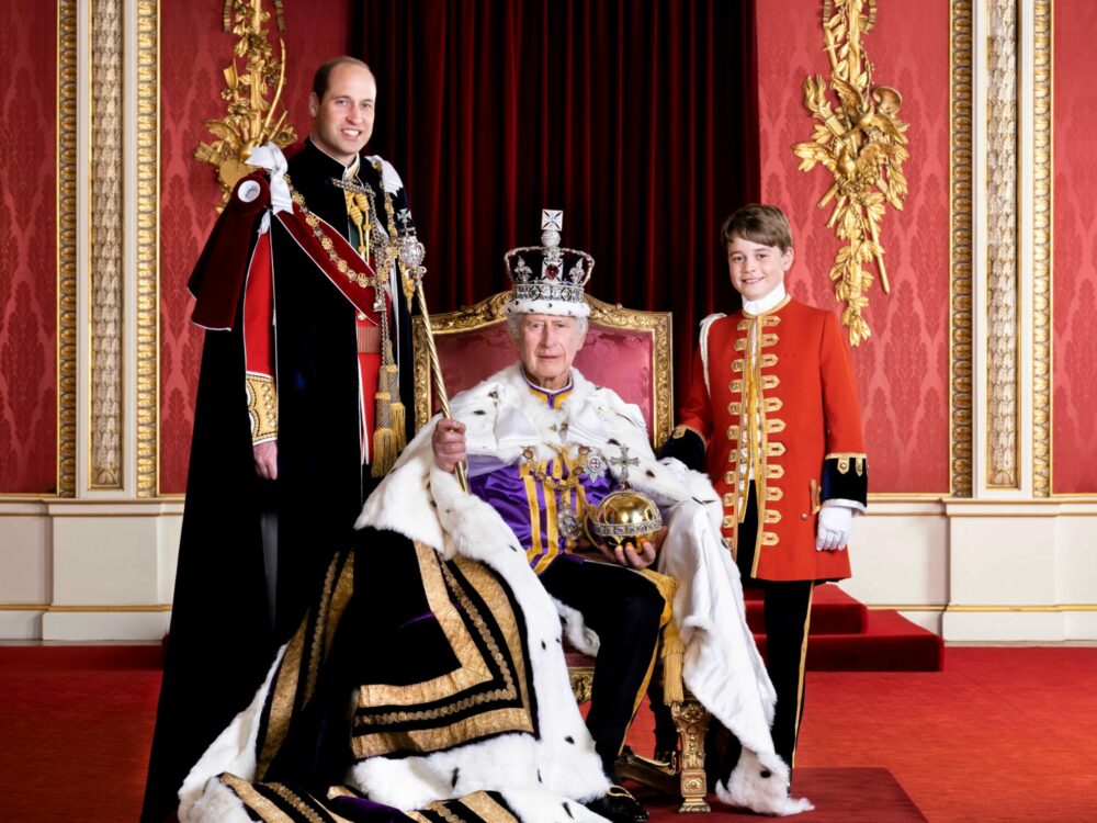 Kralj Charles III. portret