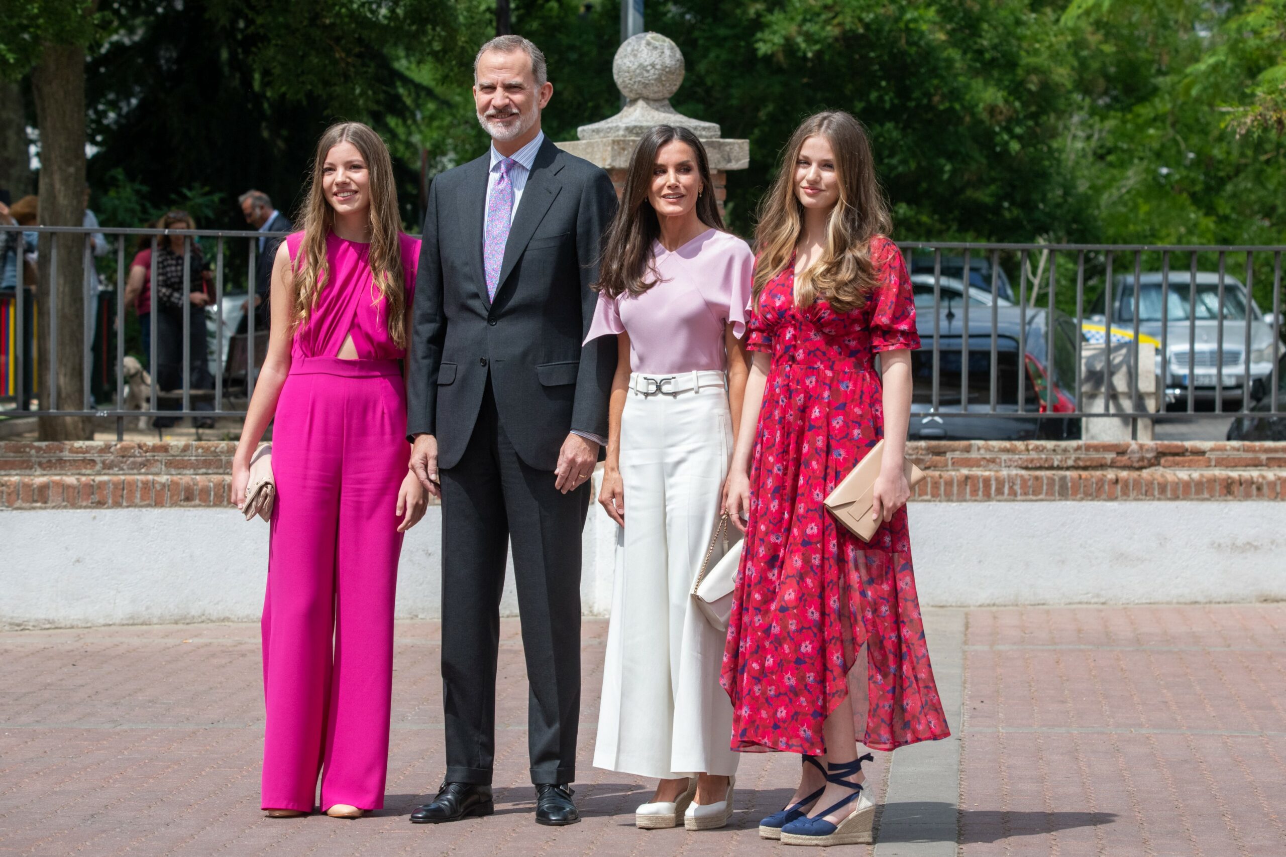 Kraljica Letizia i princeza Sofia kombinezon