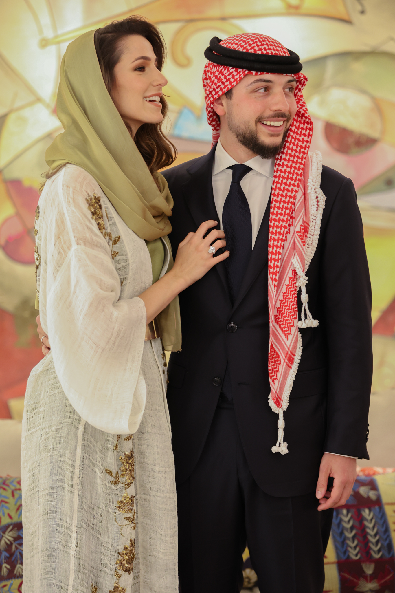 Princ Hussein i Rajwa Al Saif