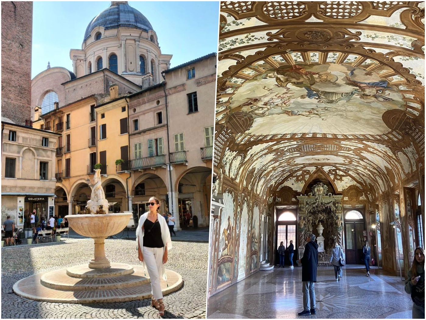 povijesni grad u Italiji Mantova