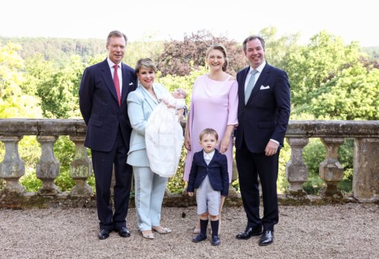 princeza Stephanie od Luksemburga krstila sina