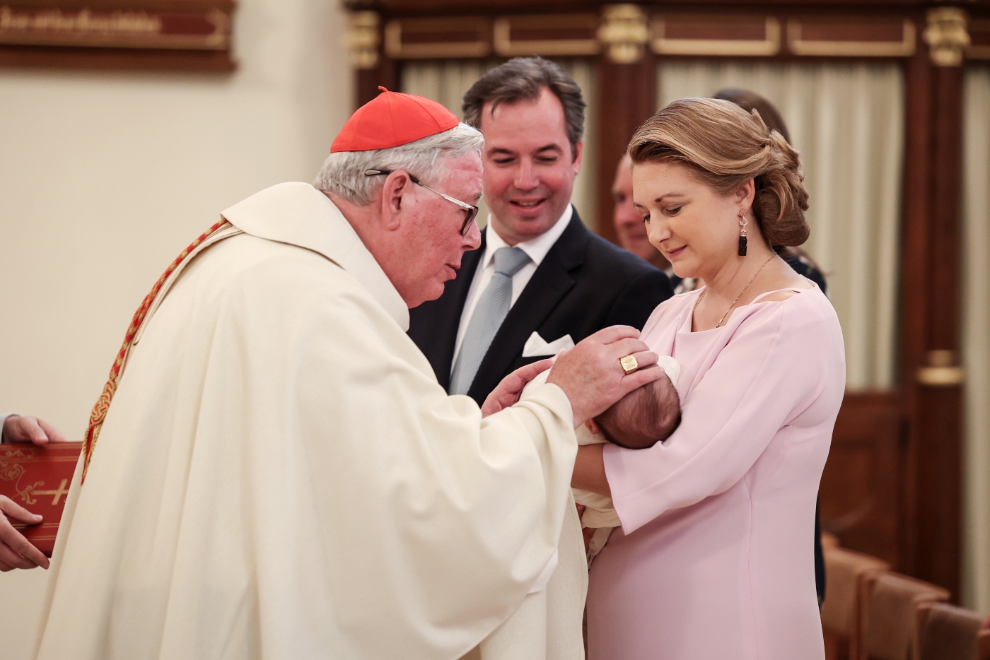 princeza Stephanie od Luksemburga krstila sina