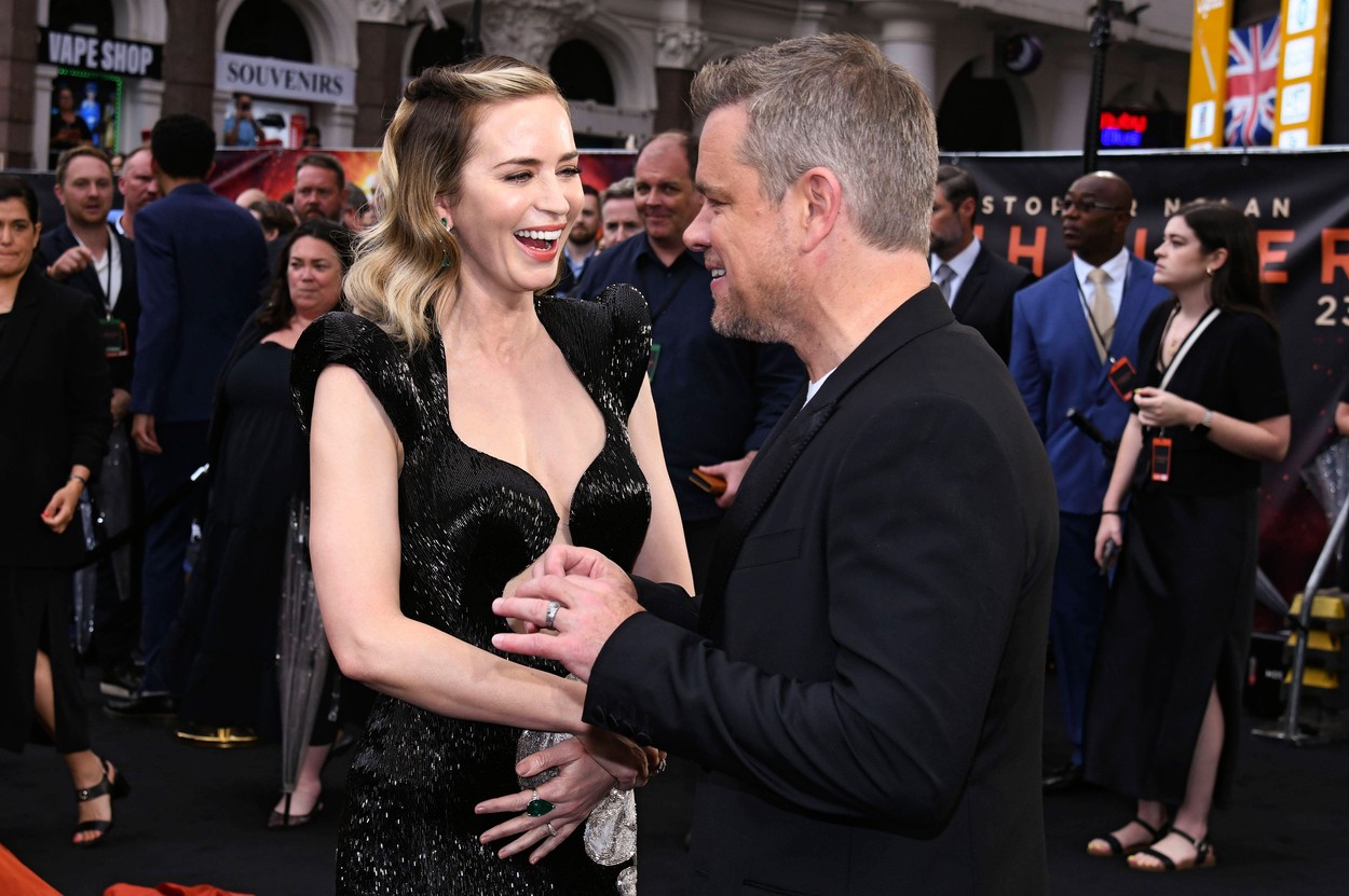 emily blunt matt damon