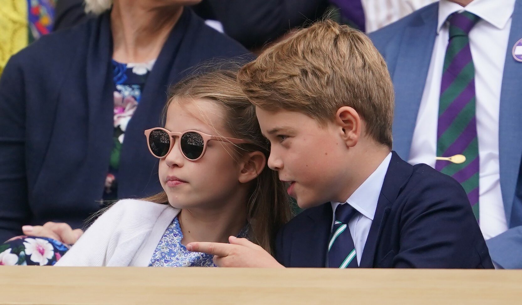 princeza Charlotte na Wimbledonu