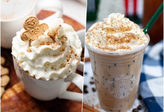 Starbucks kava Gingerbread Latte