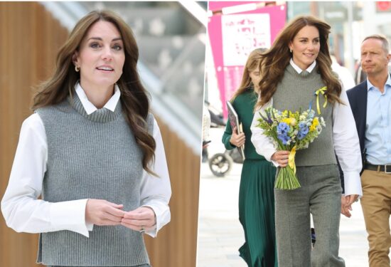 Pleteni prsluk princeza Catherine