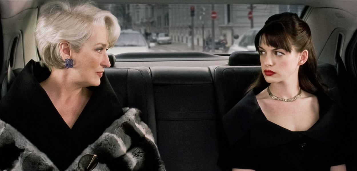 Anne Hathaway and Meryl Streep
