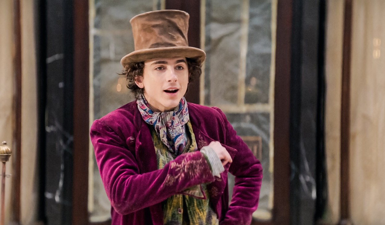 Charlie and the Chocolate Factory Timothee Chalamet Johnny Depp