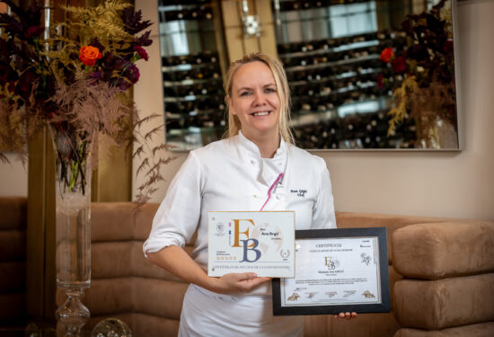 European Hotel Awards 2023 - International White Star Award Chef Ana Grgić Tomić hello magazine croatia hrvatska hotel esplanade