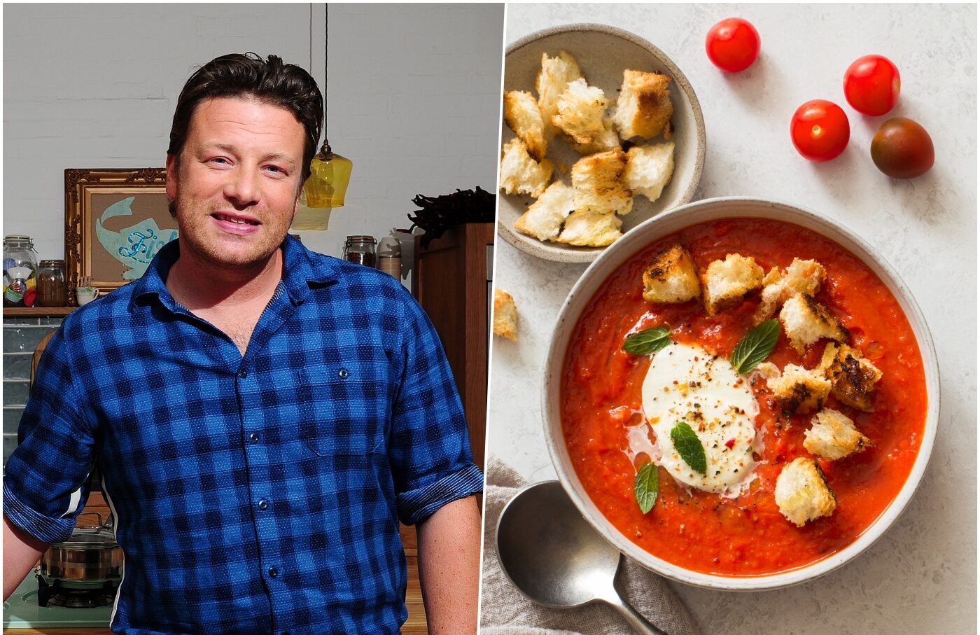 Juha od rajčice prema receptu Jamieja Olivera