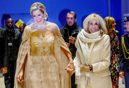 kraljica Maxima i Brigitte Macron