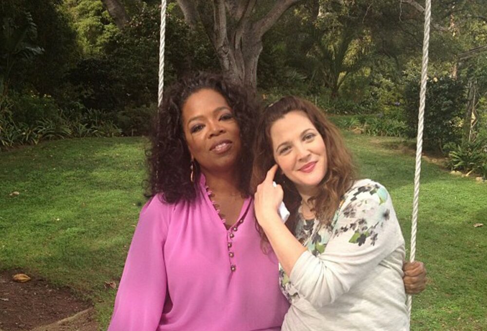 Drew Barrymore Oprah Winfrey