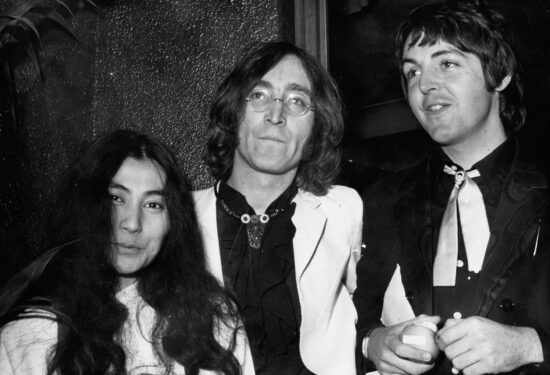 Paul McCartney Yoko Ono John Lennon