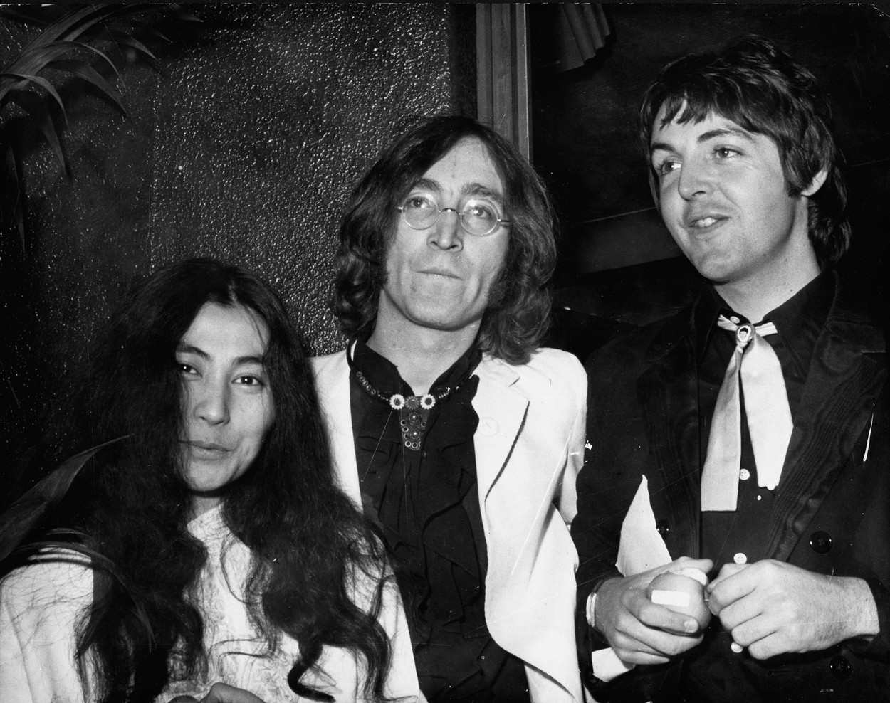 Paul McCartney Yoko Ono John Lennon