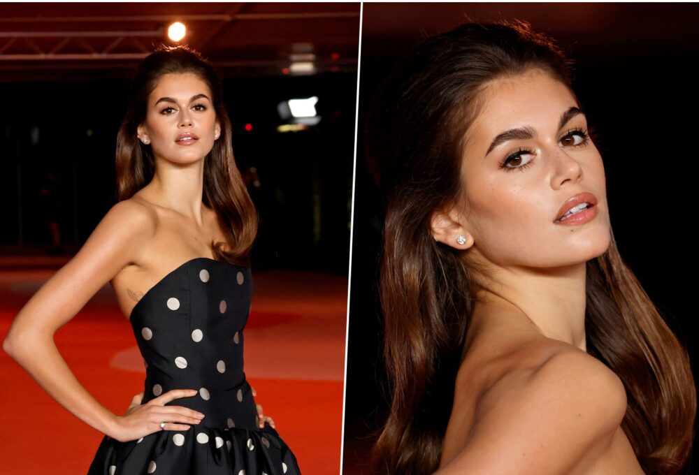 Kaia Gerber make up