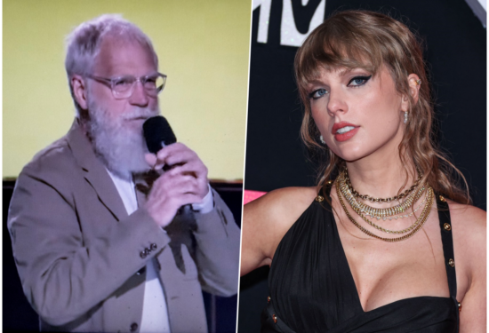 Taylor Swift David Letterman