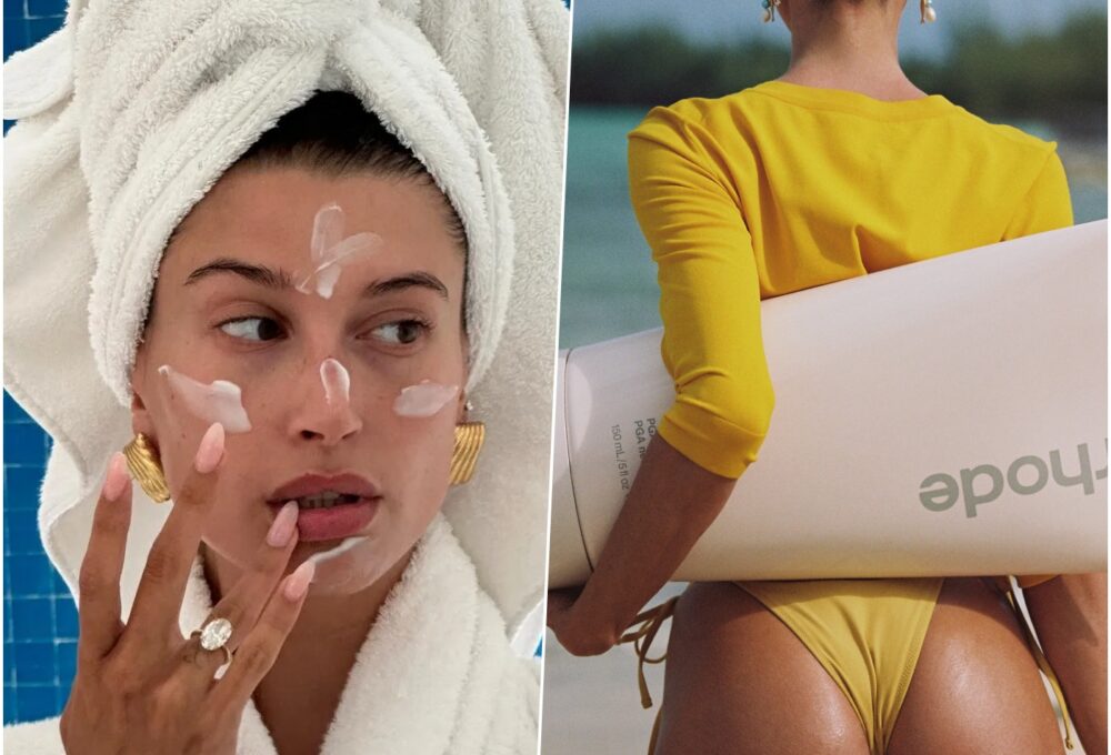 Hailey Bieber kupka Rhode čišćenje lica hello magazine croatia kozmetika Hailey Bieber