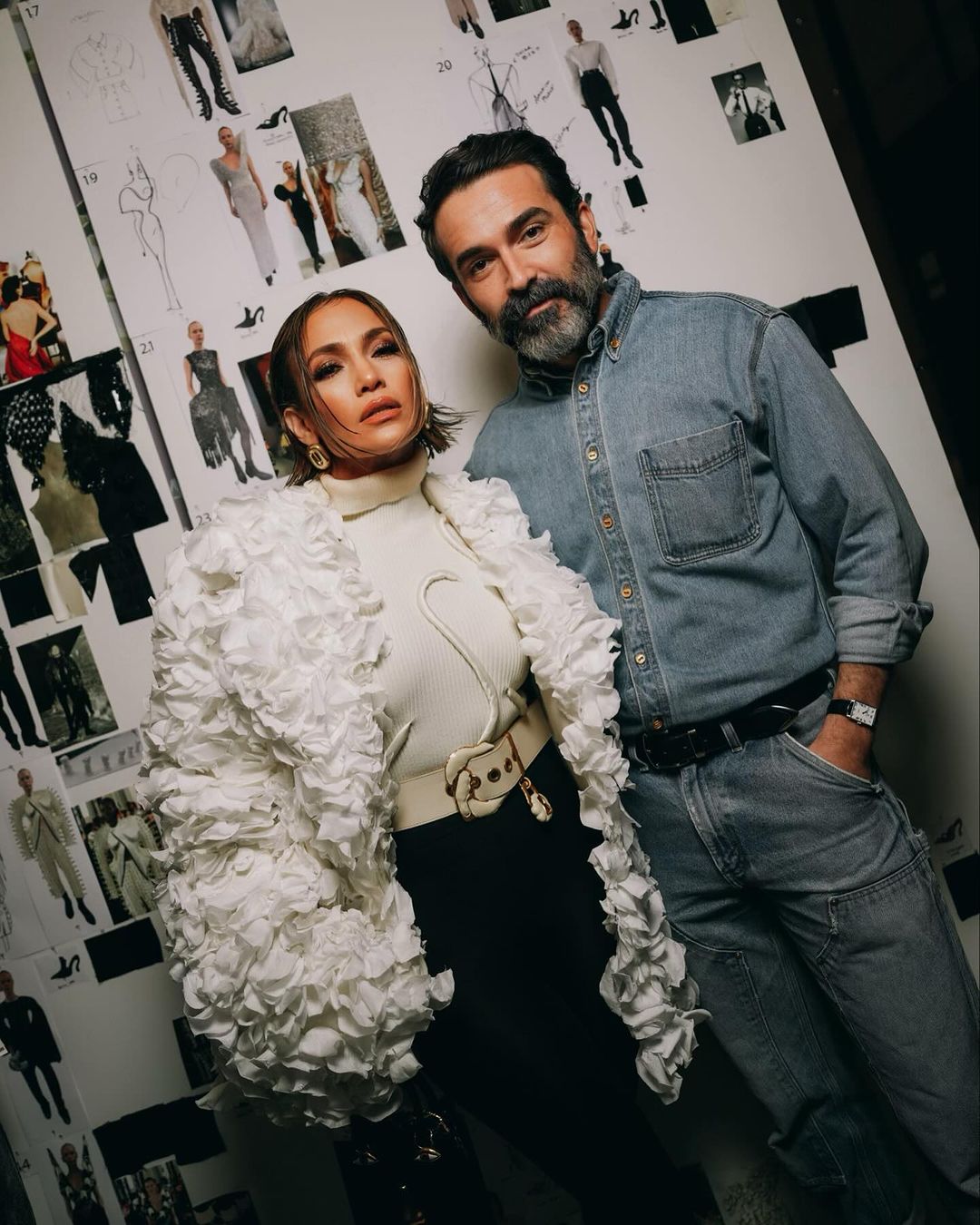 Jennifer Lopez u jakni od cvijeća Schiaparelli