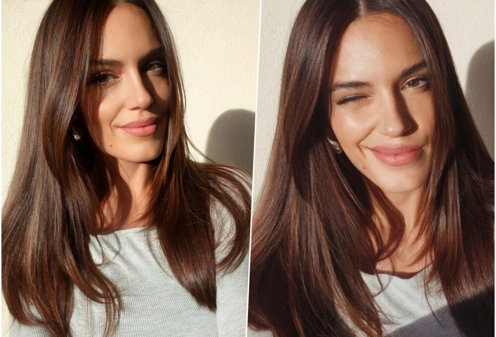 Nives Ivanišević smeđa kosa brineta hello magazine croatia boje za kosu u 2024