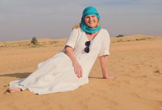 Sanja Doležal u Abu Dhabiju