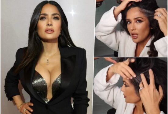 Salma Fayek hello magazine croatia hrvatska Salma Hayek prikriva sijede vlasi