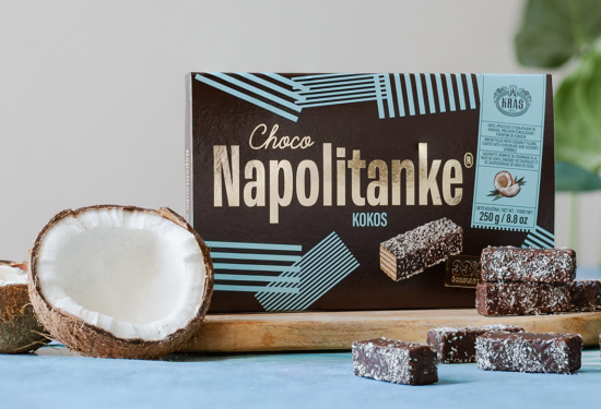 Choco Napolitanke kokos