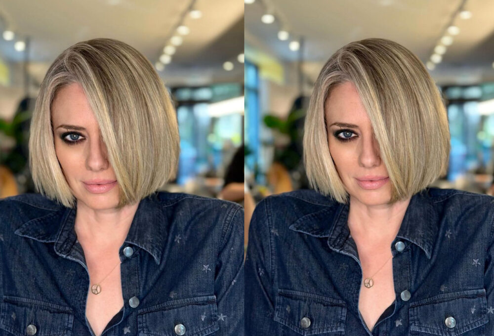Jelena Veljača kosa bob smokey eye hello magazine croatia hrvatska nova frizura Jelene Veljače