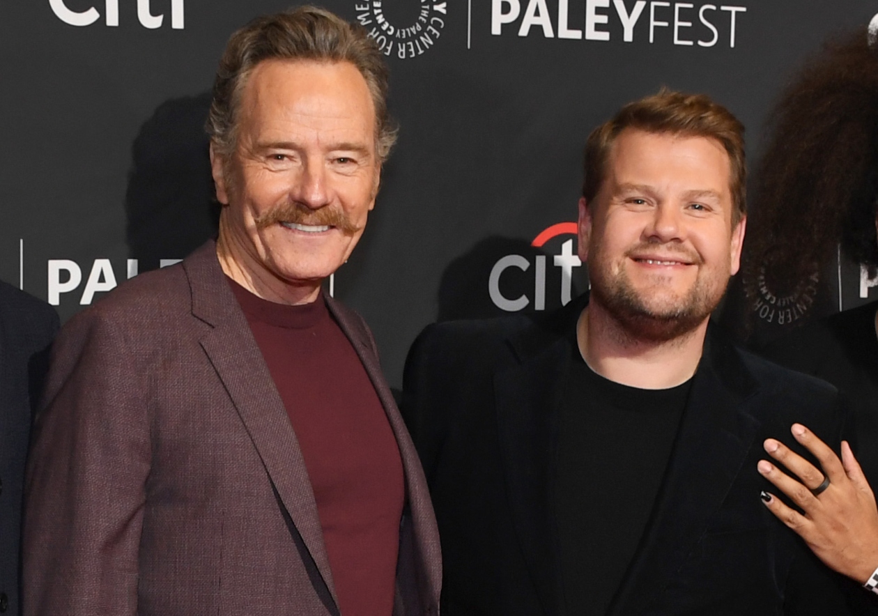 Bryan Cranston i James Corden