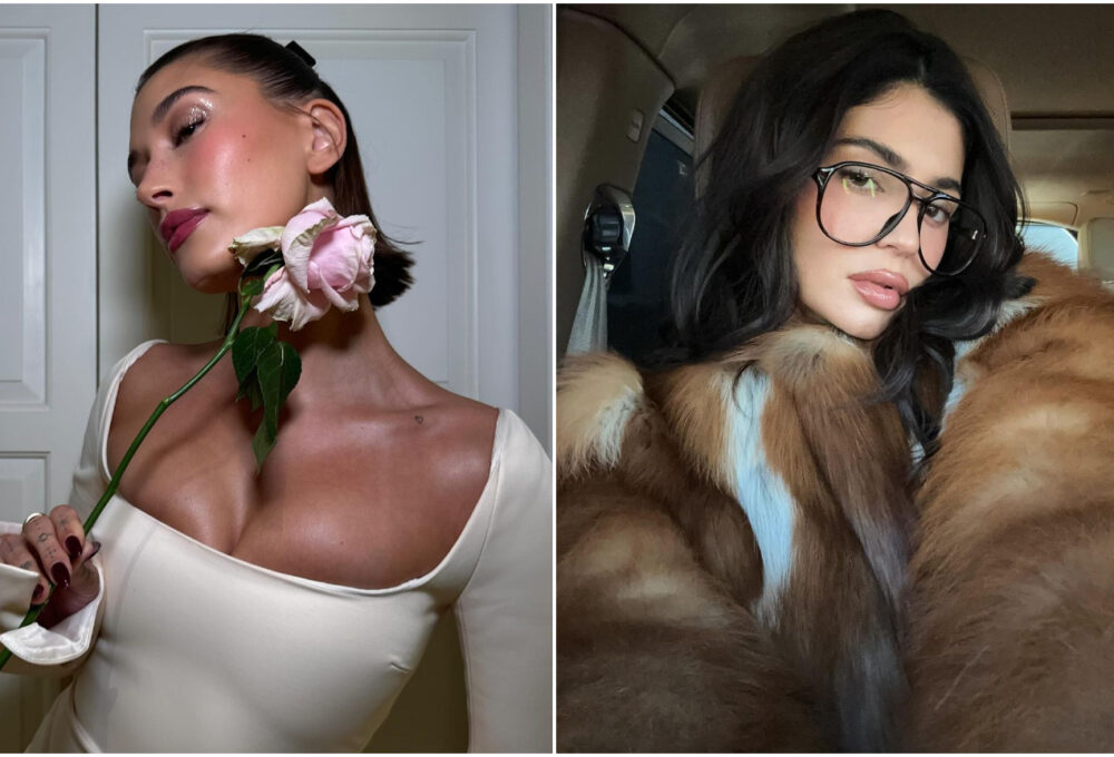 Nanošenje rumenila u obliku slova