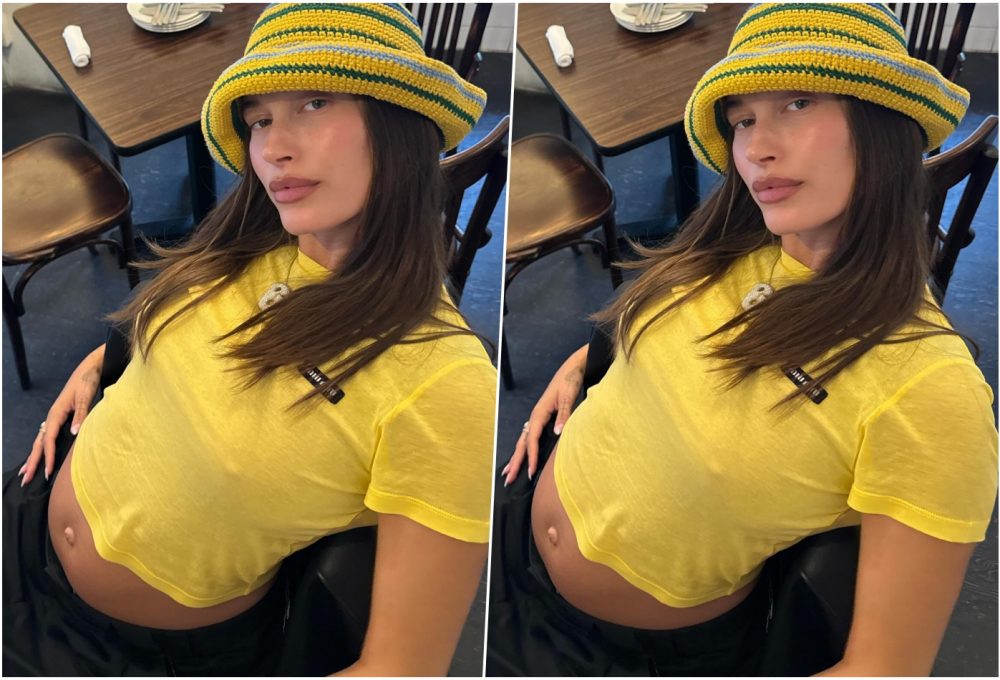 Hailey Bieber spol djeteta hello magazine croatia hrvatska cherry blossom manikura trendovi manikura 2024