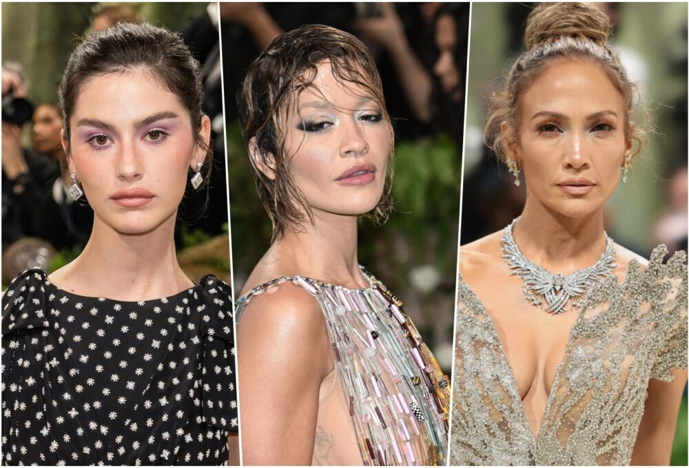 beauty lookovi s Met gale 2024 hello magazine croatia hrvatska make up bez maskare