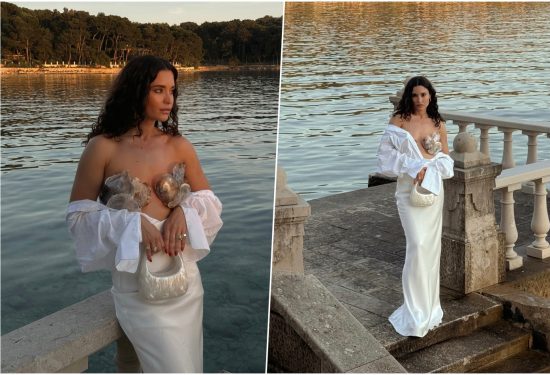 Sirena Ivana Pirizović Venera hello magazine croatia hrvatska Ivana Pirizović kao sirena sa školjkama