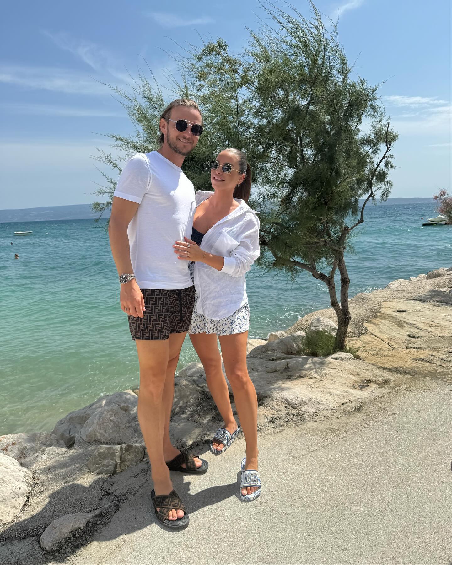 Ivan Rakitić Raquel Mauri ljeto 2024 hello magazine croatia hrvatska Ivan Rakitić u Splitu