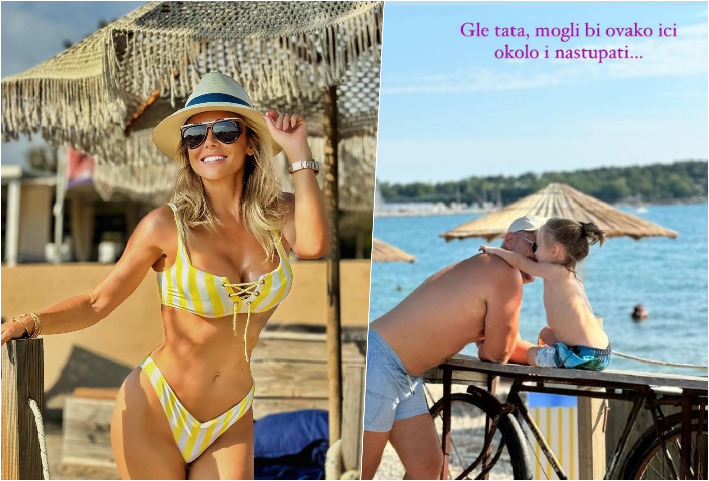 Maja Šuput Bloom hello magazine croatia hrvatska klub na plaži u Funtani