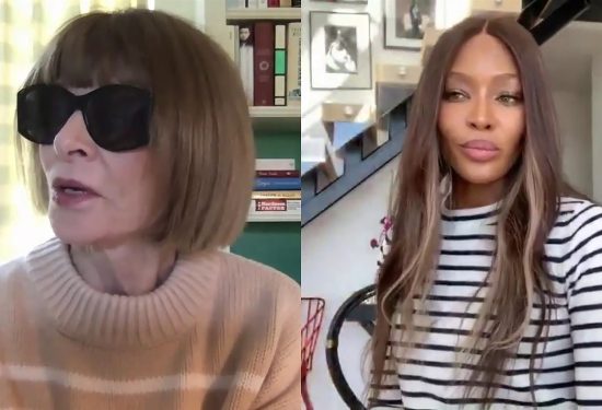 Naomi Campbell i Anna Wintour