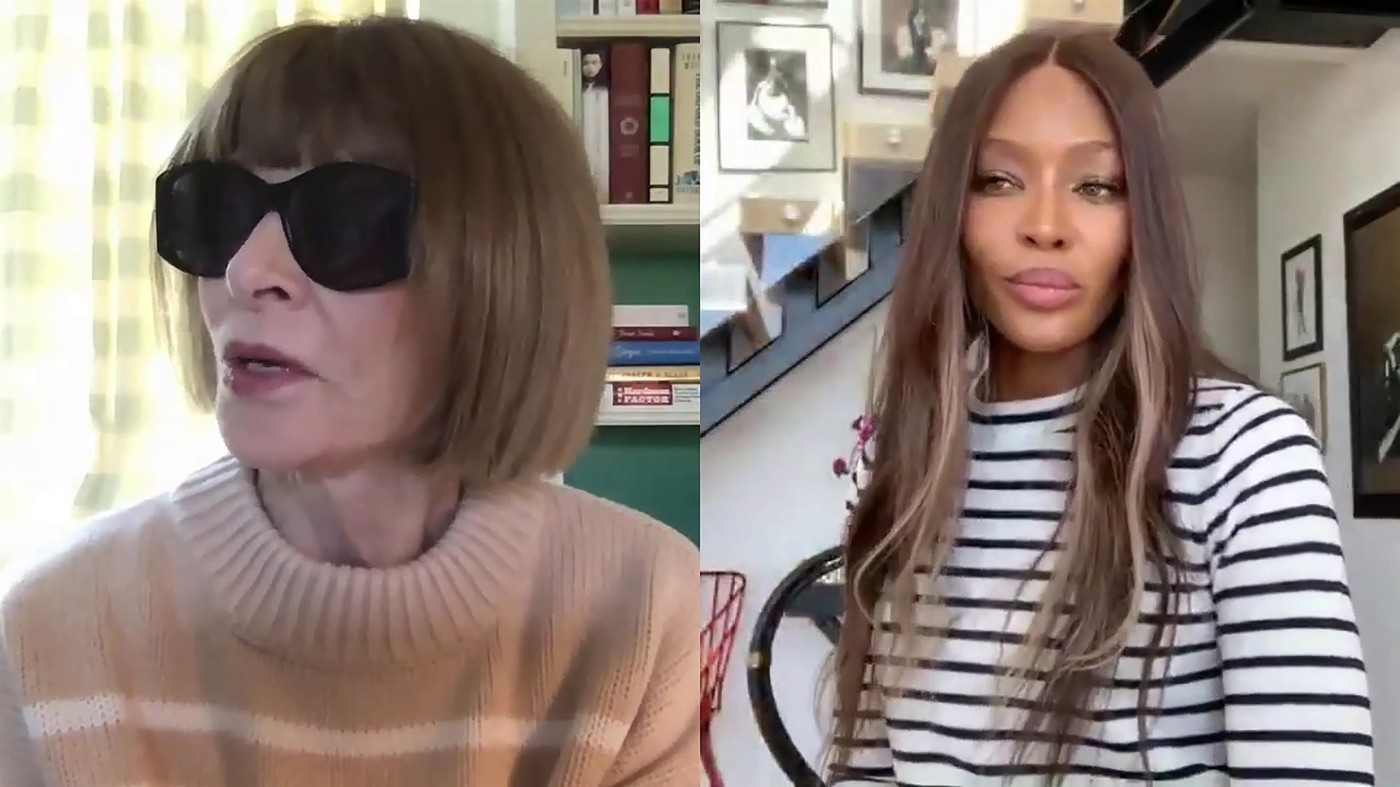 Naomi Campbell i Anna Wintour