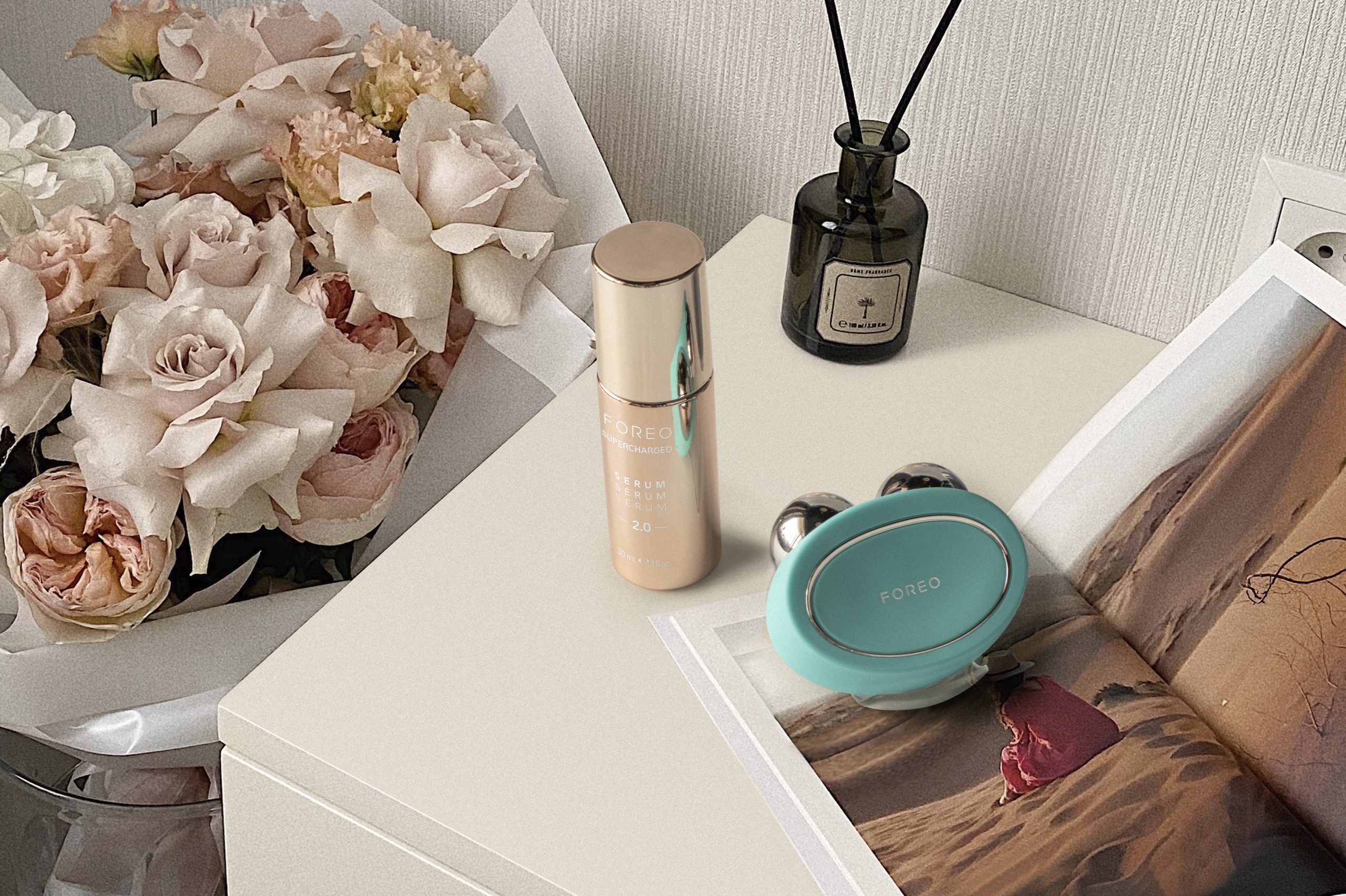 FOREO skincare, njega kože zimi, hidratantna krema za suhu kožu, FOREO LUNA 4, hijaluronska kiselina serum, dubinska njega kože