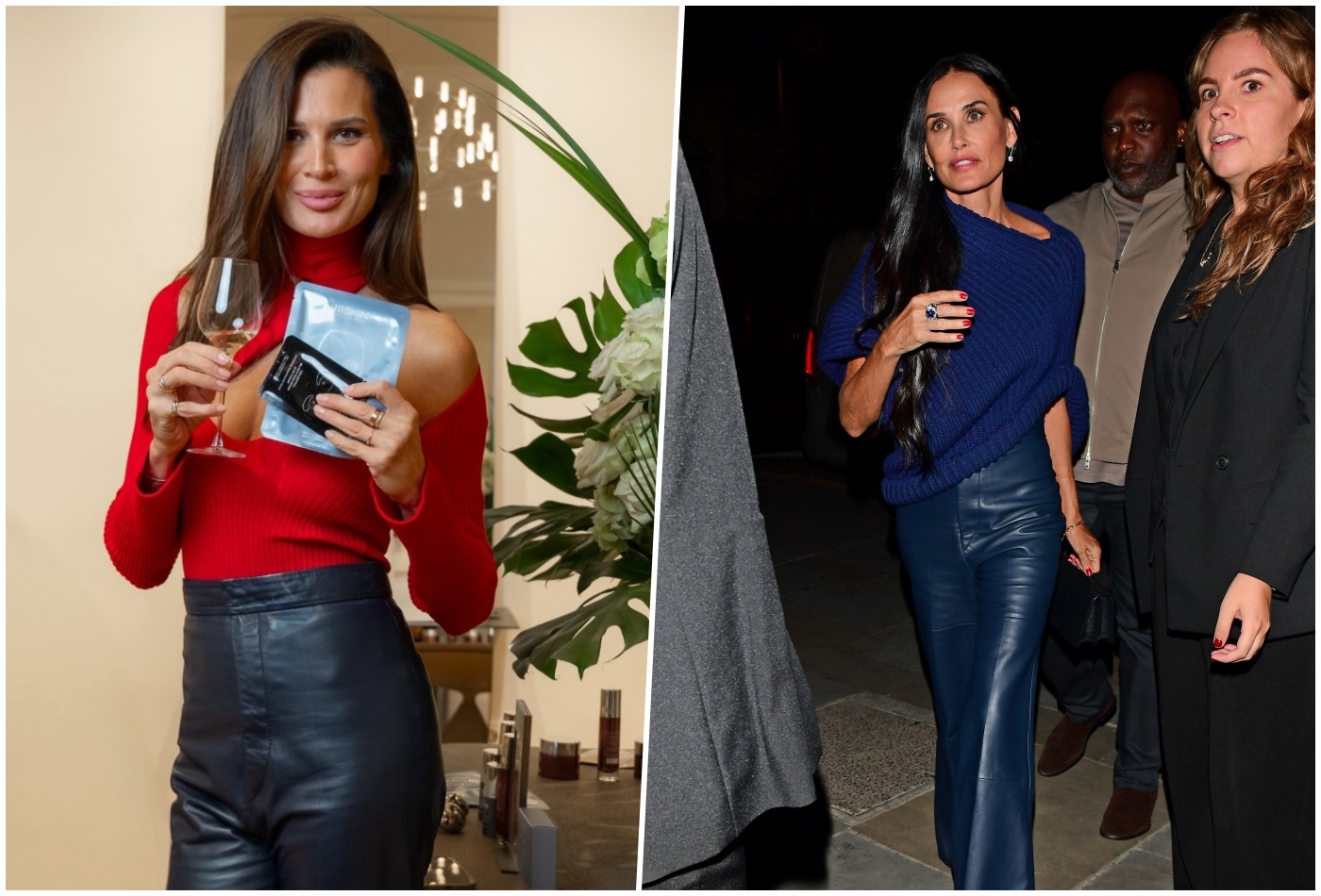 Iva Radić i Demi Moore hlače Victoria Beckham hello magazine croatia hrvatska visina