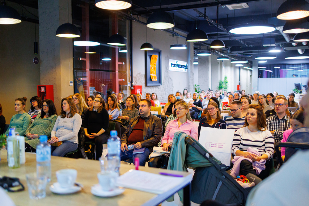 Zdrava mama, sretna beba, konferencija, Zagreb, trudnice, dojilje, edukacija, stručnjaci, dojenje, prehrana, postporođajna depresija, zdravlje