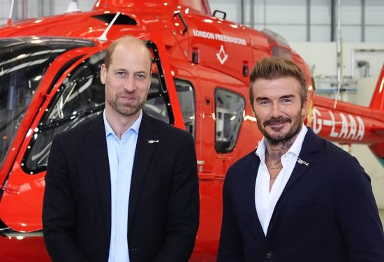 david beckham i princ william