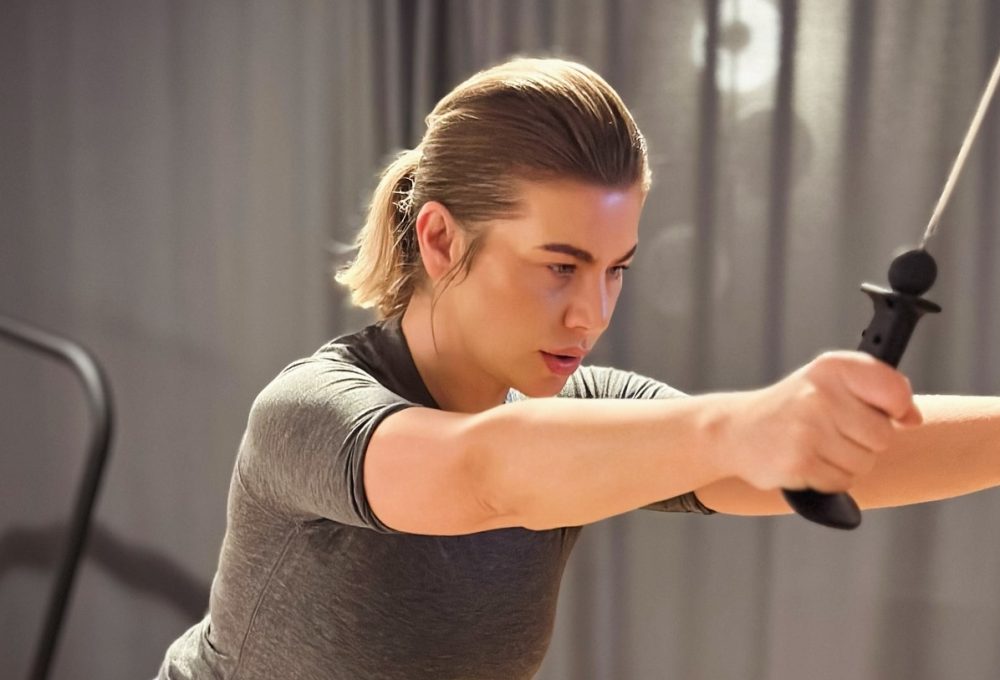 Ana Begić Tahiri pilates, vježbanje Ana Begić, tajna vitke figure, pilates za vitku liniju, pilates rutina Ana Begić, glumica vježba pilates