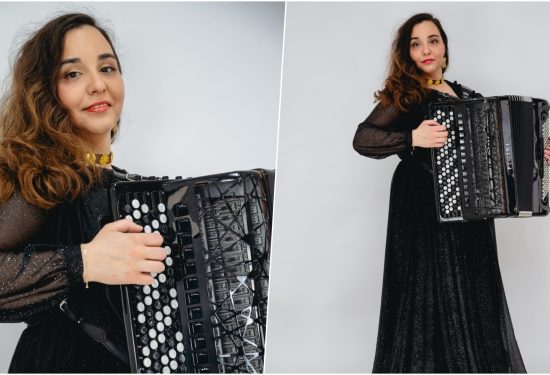 Martina Jembrišak, harmonika, Glazbeni umjetnici Zagreb, koncerto u Novinarskom domu, Hrvatsko društvo glazbenih umjetnika, nagrada „Ivo Vuljević“, glazbeni program, harmonikaška glazba, solistički nastup, originalna glazbena djela, Zagrebački koncert