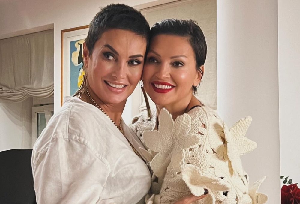 Nina Badrić i Leonarda Lončar kratka kosa kratke frizure hello magazine croatia hrvatska