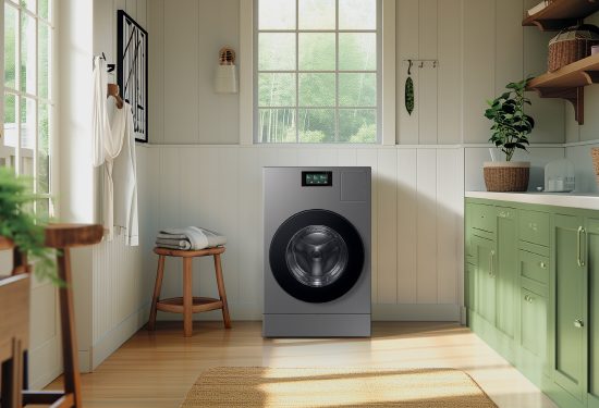 Samsung Bespoke AI Laundry Combo, AI perilica, sušilica rublja, pametni uređaji, inovativna tehnologija pranja, energetska učinkovitost, prostor, vrijeme, tehnologija umjetne inteligencije, rješenja za kućanstvo, SmartThings, ekološko pranje