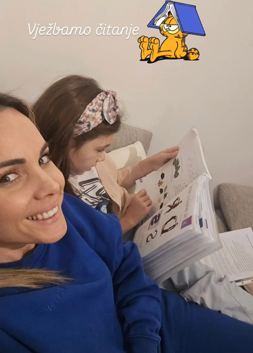 Mirna Maras, čitanje, povratak knjigama, djeca, ekrani, zalaže se za čitanje, mama, intelektualni razvoj, emotivni razvoj, ljubav prema čitanju, digitalne distrakcije